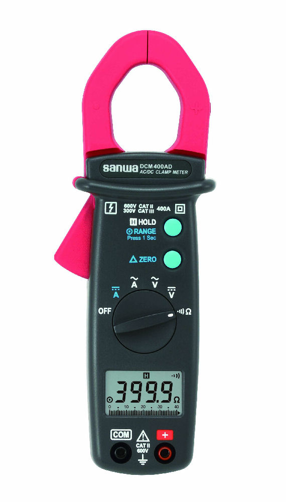 三和　クランプメータ　ＤＣＭ４００ＡＤ