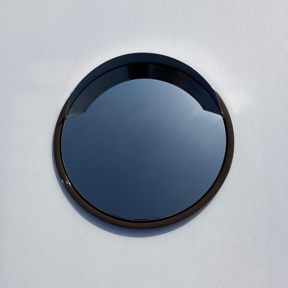 ステンレスカーブミラー　３００径　ブラウン