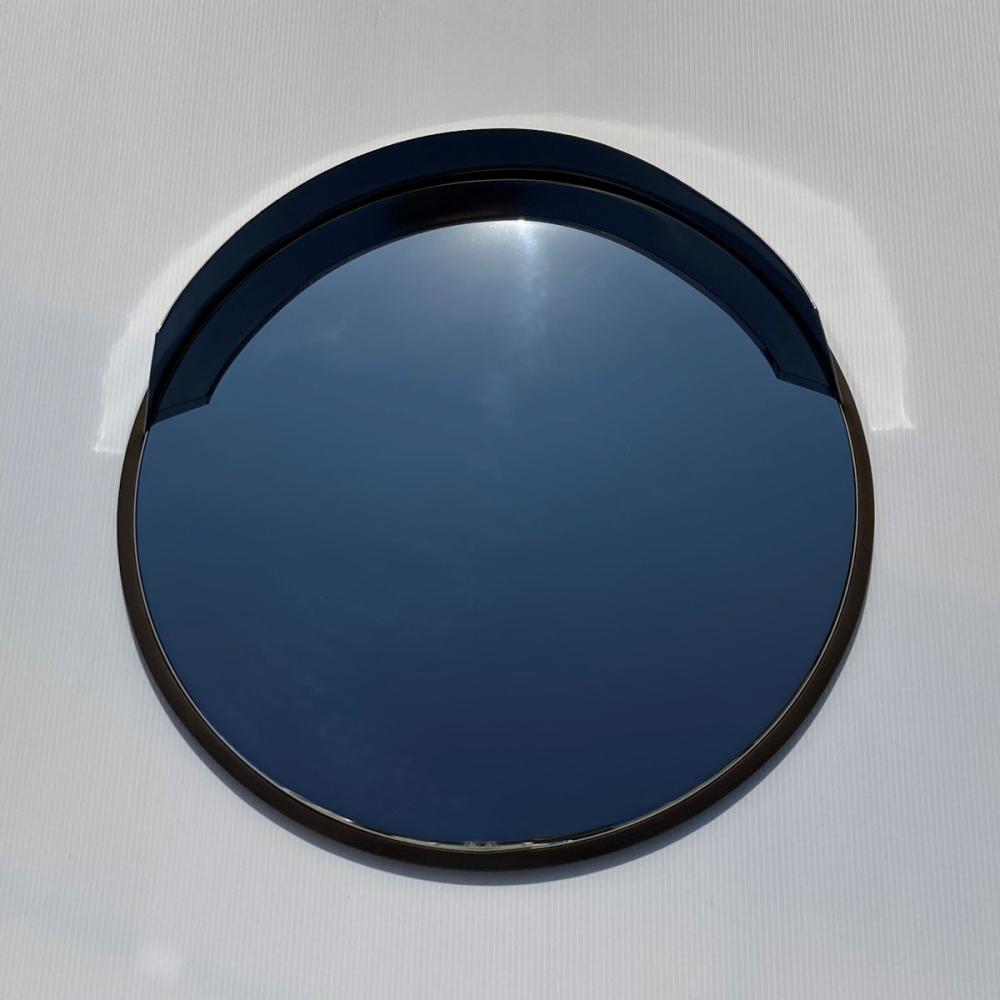 ステンレスカーブミラー　４５０径　ブラウン