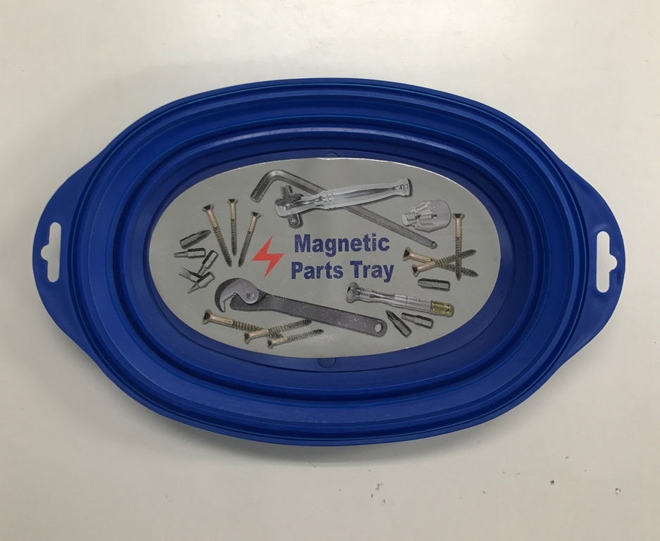 マグネットトレイ　青　ＯＶＡＬ