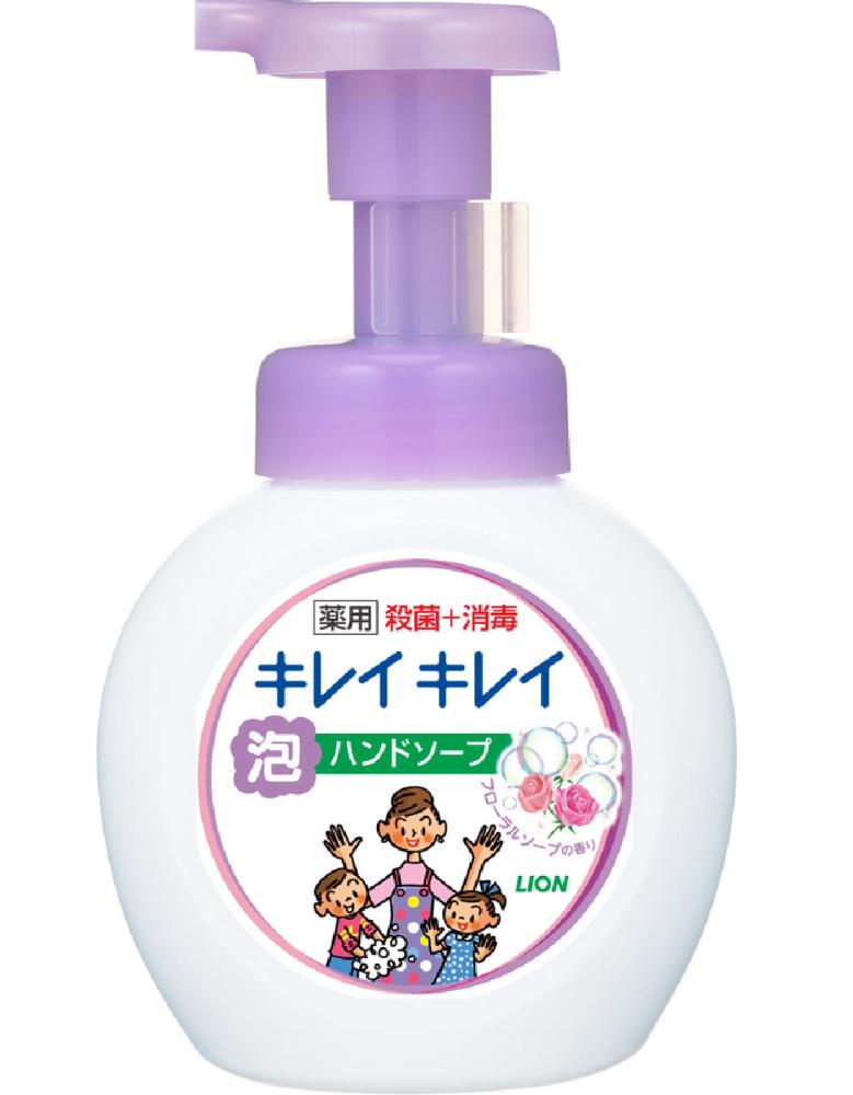 ライオン　キレイキレイ　薬用泡ハンドソープ　フローラルソープの香り　本体　２５０ｍＬ