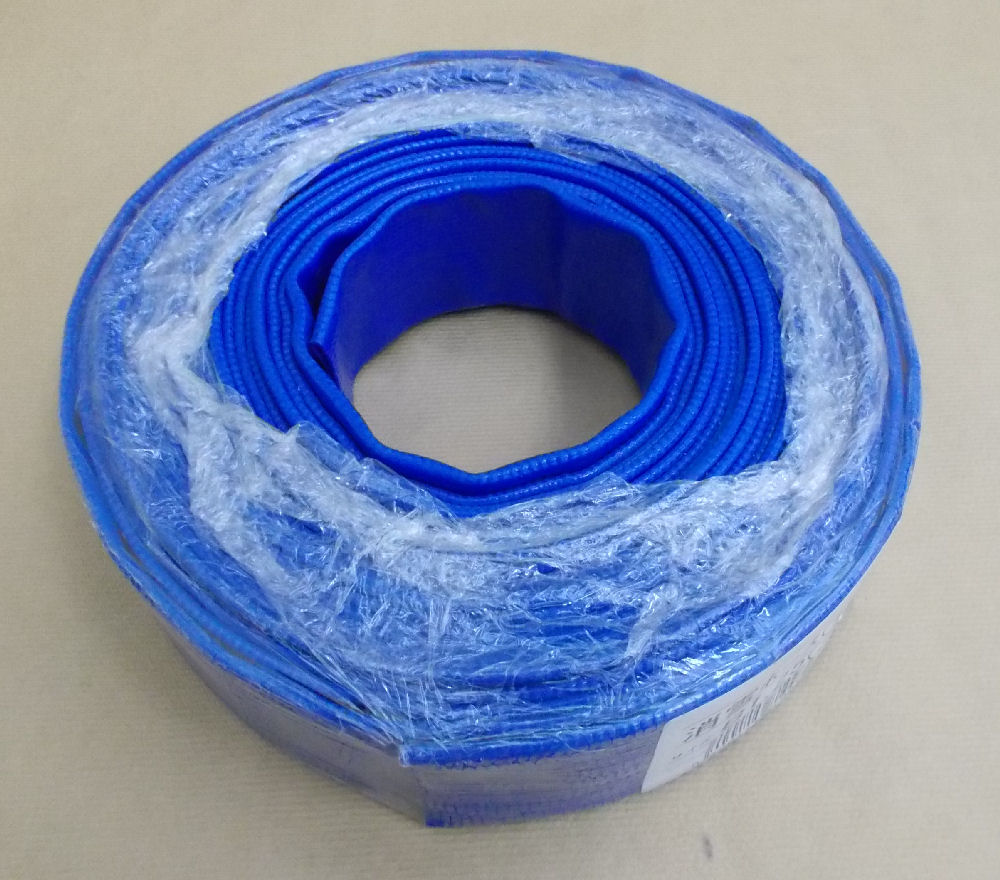 カクイチ　消雪ホース　千鳥穴あき（両穴）　直径約３２ｍｍ　１０ｍ　Ｂ１．２５