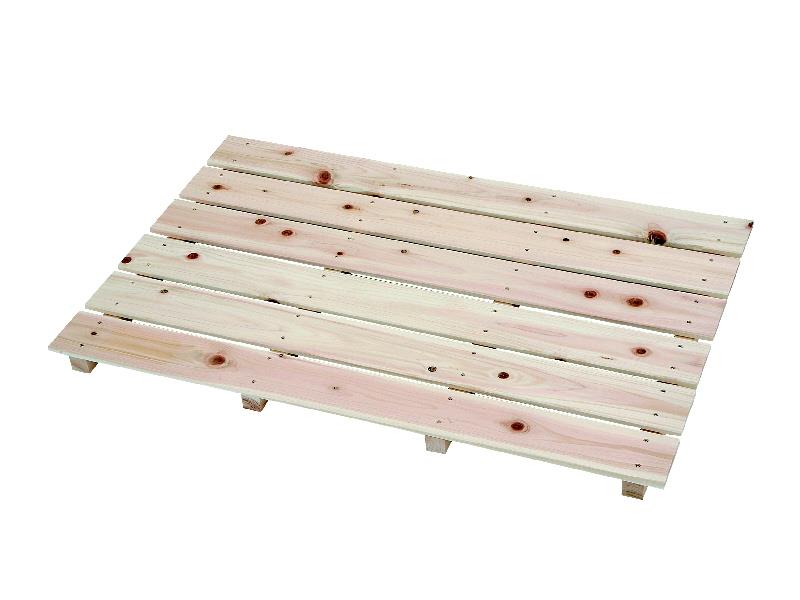 你的品牌名セレクト　檜　すのこ　６枚打