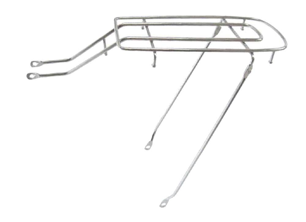 サギサカ　シート止リヤキャリヤ　低床　マルチコーティング　２６型　シルバー