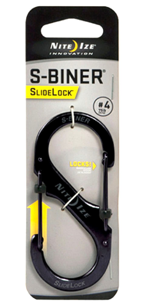 ＮｉｔｅＩｚｅ　ナイトアイズ　エスビナースライドロック　ブラックチタン　＃４