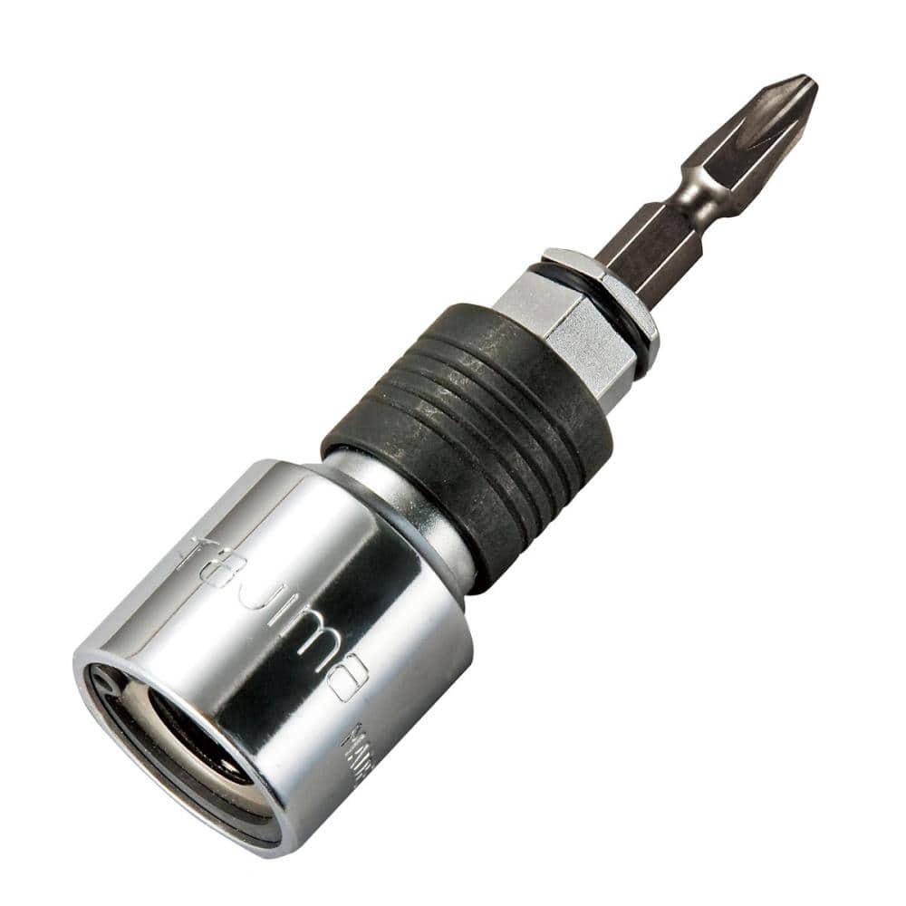 タジマ（ＴＪＭデザイン）　ビット交換ソケット　全ネジ２分５厘　　　ＢＳＺＮ２５