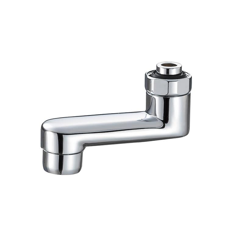 ＳＡＮＥＩ（サンエイ）角吐水口　短いパイプ　パイプ径１６ｍｍ　長さ７ｃｍ　ＰＡ１１１０－６１Ｘ－１６