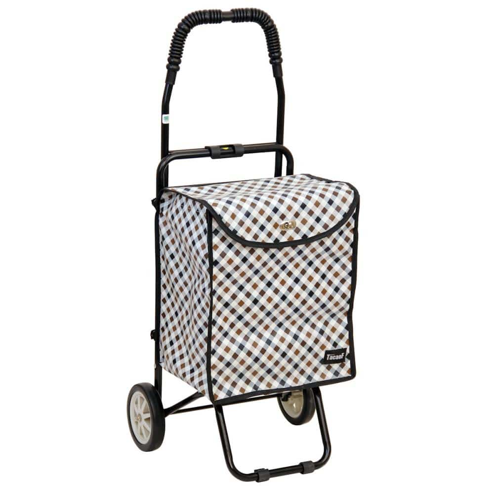 幸和製作所　ショッピングカート　アルミ製ショッピングカー　ブラウン　１３０