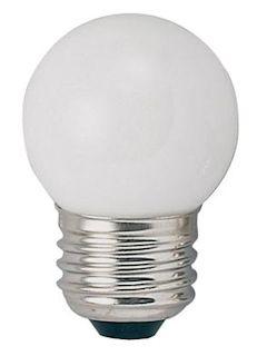 ベビーボール球　Ｇ４０　Ｅ２６　７Ｗ　ホワイト