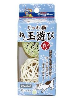 ドギーマン　じゃれ猫　ねこ玉遊び　なちゅらる