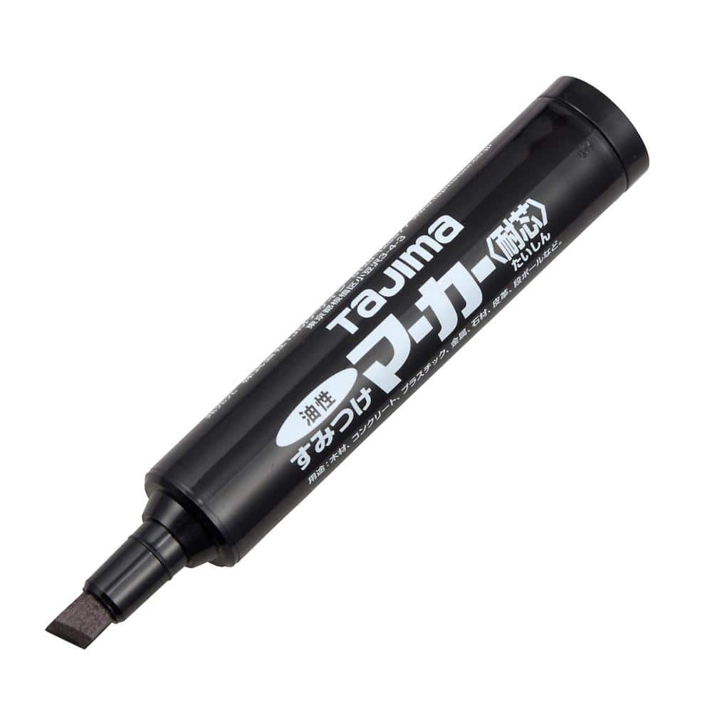 タジマ（ＴＪＭデザイン）すみつけマーカー耐芯黒　ＳＭＴ－ＢＬＡ