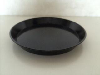 米検定皿　丸　黒