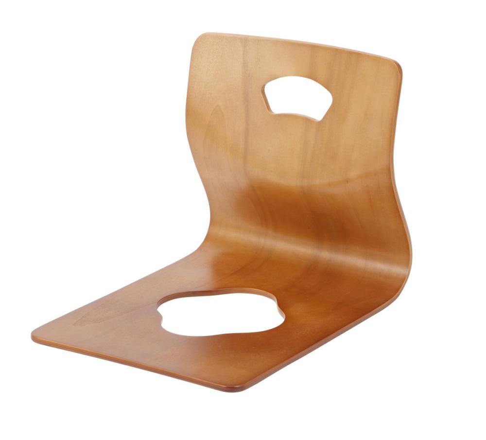 曲木和座椅子　ブラウン