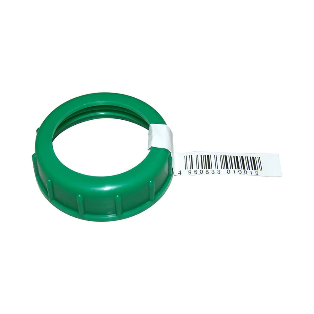 混合タンク用穴あきキャップグリーン