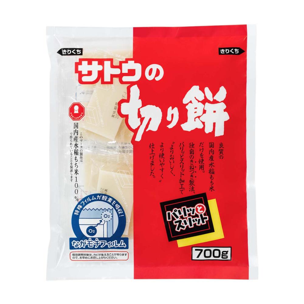 佐藤食品　サトウのきり餅　パリッとスリット　７００ｇ