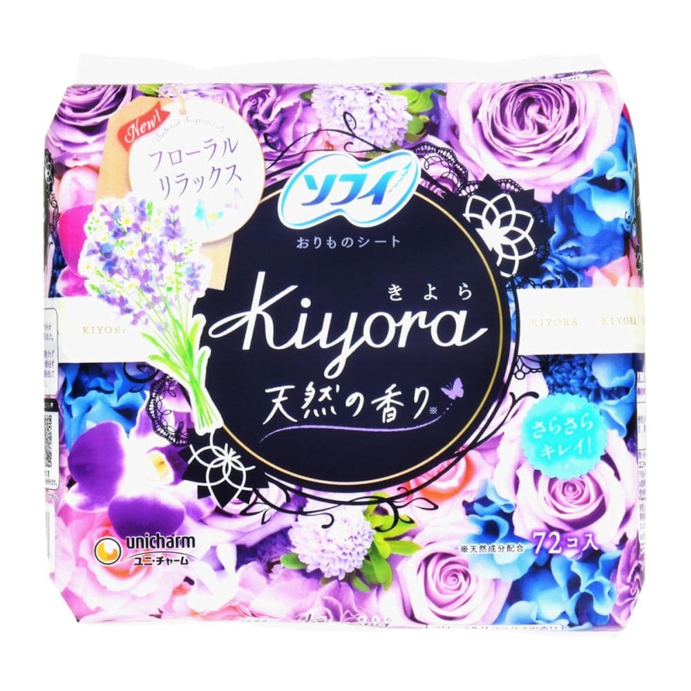 ユニチャーム　ソフィ　Ｋｉｙｏｒａ（きよら）　フレグランスリラックス　７２枚