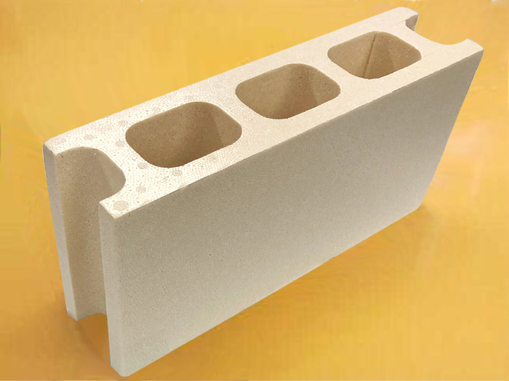 発泡　Ｋブロック（大）　３９０×１９０×１００ｍｍ　ベージュ