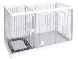 ペティオ　ドッグルームサークル　ホワイト　レギュラー