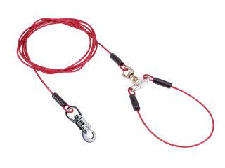 ペティオ　タフギア　ロングワイヤーチェーン　４．５ｍｍ　レッド