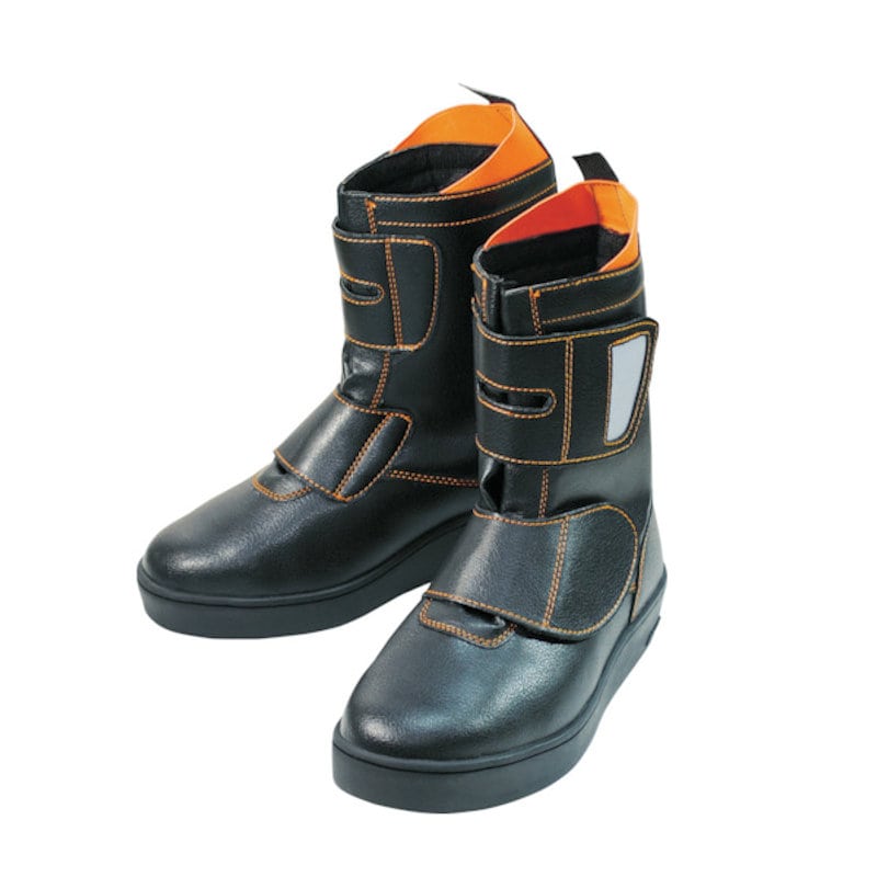 丸五　セーフティシューズ　＃１０５　道路くん　ブラック　２４．５ｃｍ