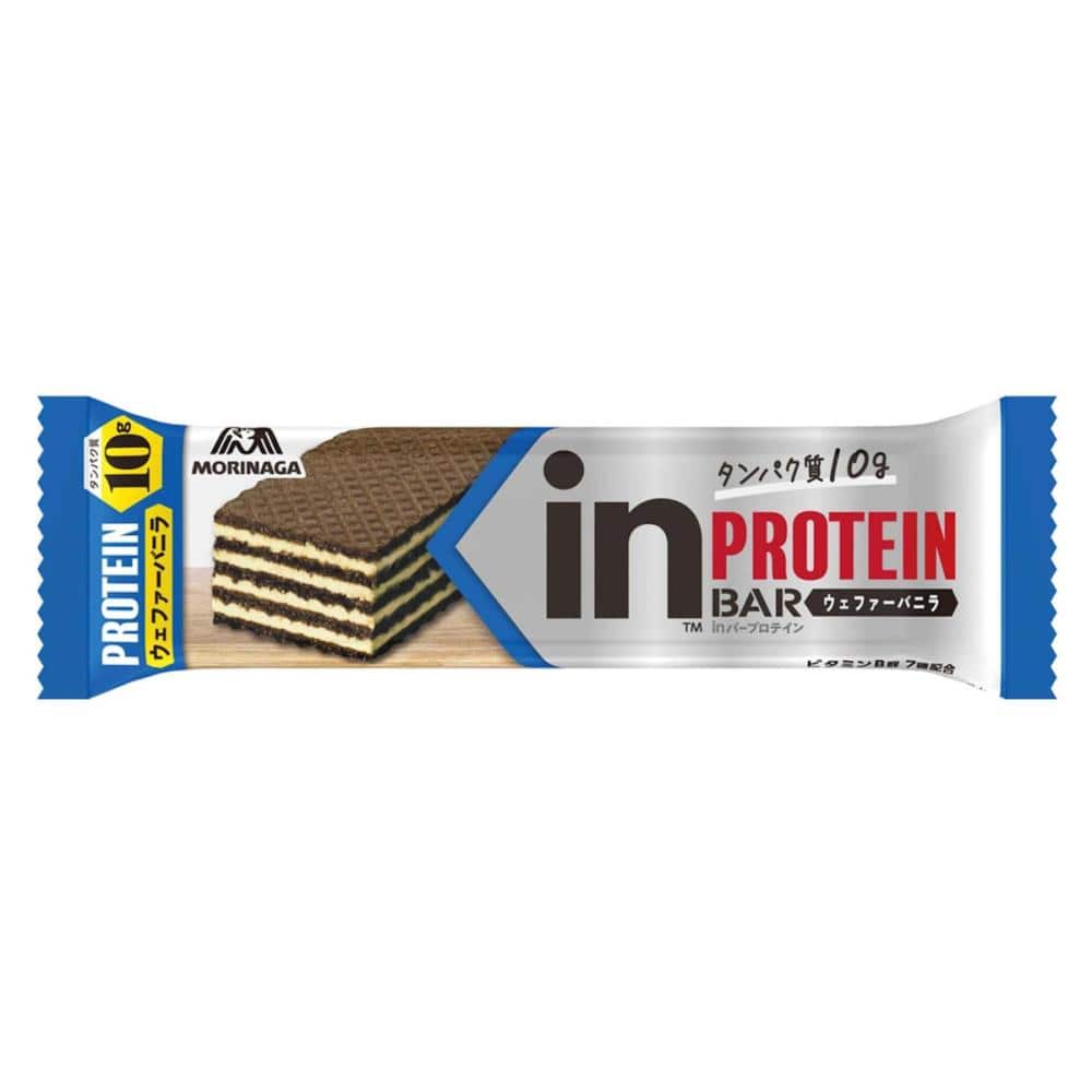 森永製菓　ウイダーｉｎバー　バニラ　タンパク質１０ｇ