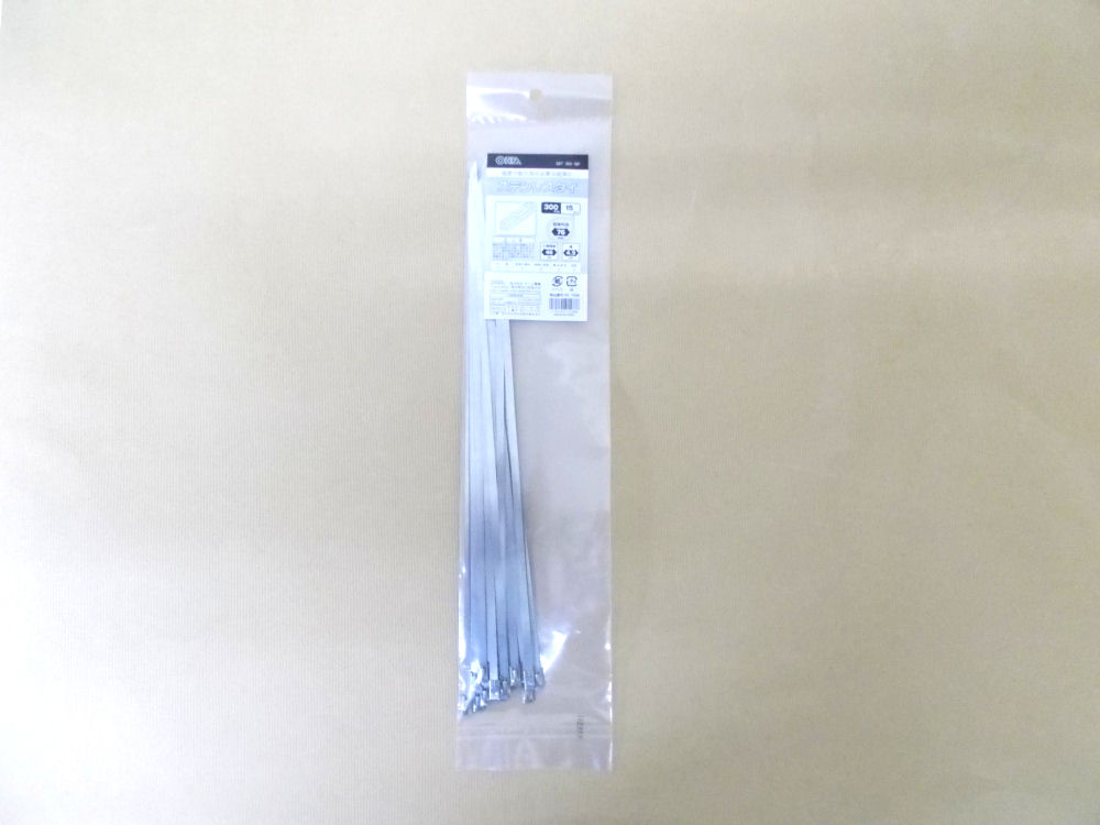 ステンレスタイ３００　１５本パック