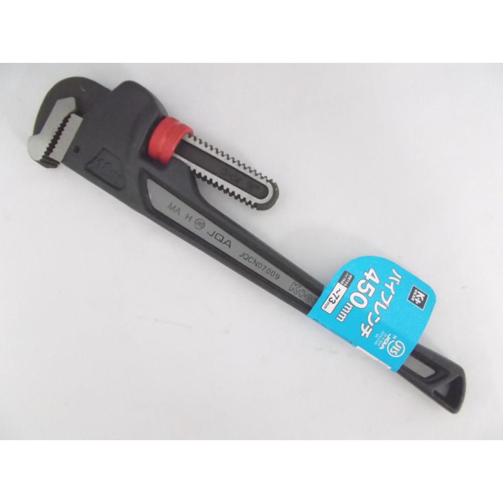 Ｋ＋ＪＩＳパイプレンチ　４５０ｍｍ　ＫＪ－Ｇ４５０