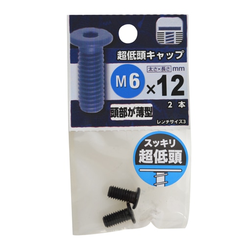 超低頭キャップ　Ｍ６×１２