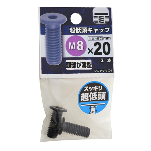 超低頭キャップ　Ｍ８×２０