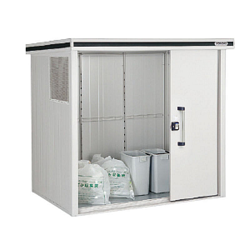 ヨド物置　エルモ　一般型　間口２２１×奥行２２１×高さ２１２ｃｍ　カシミヤベージュ　ＬＭＤ－２２２２ＤＰＣＢ