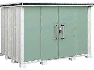 ヨド物置　エルモ　一般型　間口２９１×奥行２２１×高さ２１２ｃｍ　ダークウッド　ＬＭＤ－２９２２ＤＷ