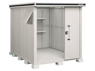 ヨド物置　エルモ　積雪型　間口１８６×奥行２５６×高さ２１２ｃｍ　ダークウッド　ＬＭＤＳ－１８２５ＤＷ
