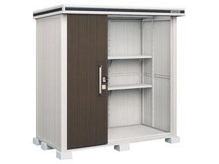 ヨド物置　エルモ　積雪型　間口２２１×奥行１１６×高さ２３６ｃｍ　ダークウッド　ＬＭＤＳ－２２１１ＨＤＷ