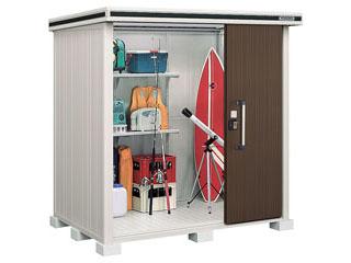 ヨド物置　エルモ　積雪型　間口２２１×奥行１５１×高さ２３６ｃｍ　ダークウッド　ＬＭＤＳ－２２１５ＨＤＷ