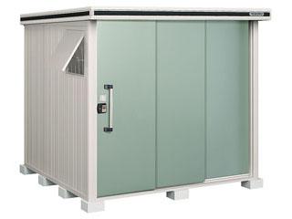ヨド物置　エルモ　積雪型　間口２２１×奥行２２１×高さ２１２ｃｍ　エバーグリーン　ＬＭＤＳ－２２２２ＥＧ