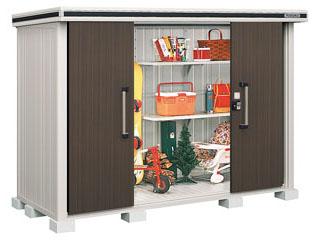 ヨド物置　エルモ　積雪型　間口２９１×奥行１１６×高さ２１２ｃｍ　カシミヤベージュ　ＬＭＤＳ－２９１１ＣＢ