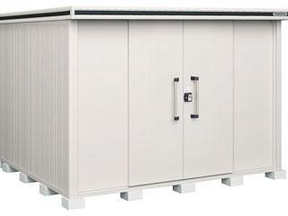 ヨド物置　エルモ　積雪型　間口２９１×奥行２５６×高さ２１２ｃｍ　ダークウッド　ＬＭＤＳ－２９２５ＤＷ