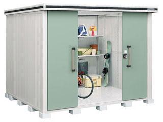 ヨド物置　エルモ　積雪型　間口２９１×奥行２５６×高さ２３６ｃｍ　ダークウッド　ＬＭＤＳ－２９２５ＨＤＷ