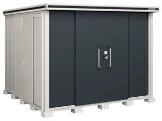 ヨド物置　エルモ　積雪型　間口２９１×奥行２９１×高さ２３６ｃｍ　エバーグリーン　ＬＭＤＳ－２９２９ＨＥＧ