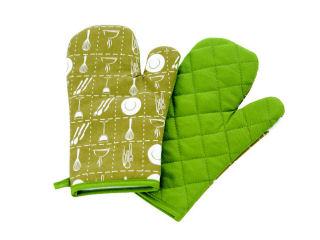 ミトンセット　オリーブグリーン