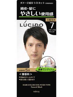 マンダム　ルシード　ワンプッシュケアカラー　７ナチュラルブラック