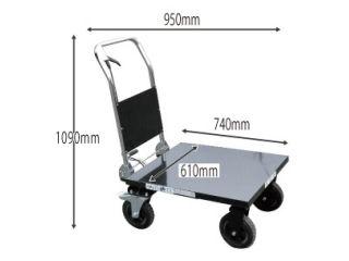 油圧テーブル運搬車　１８０ｋｇ　ＫＴ－１８０ＸＬ