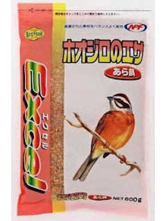 ナチュラルペットフーズ　エクセル　ホオジロのエサ　あら餌　６００ｇ