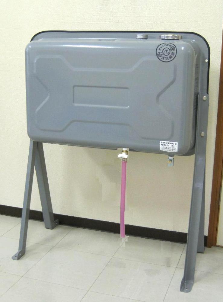 サンダイヤ　ステンレスオイルタンク９０型　ＫＵ３－０９０ＳＢ　屋外用　小出し専用バルブ