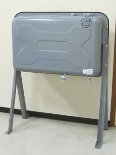 サンダイヤ　ステンレスオイルタンク９０型　ＫＵ３－０９０ＳＥ　屋外用　配管専用