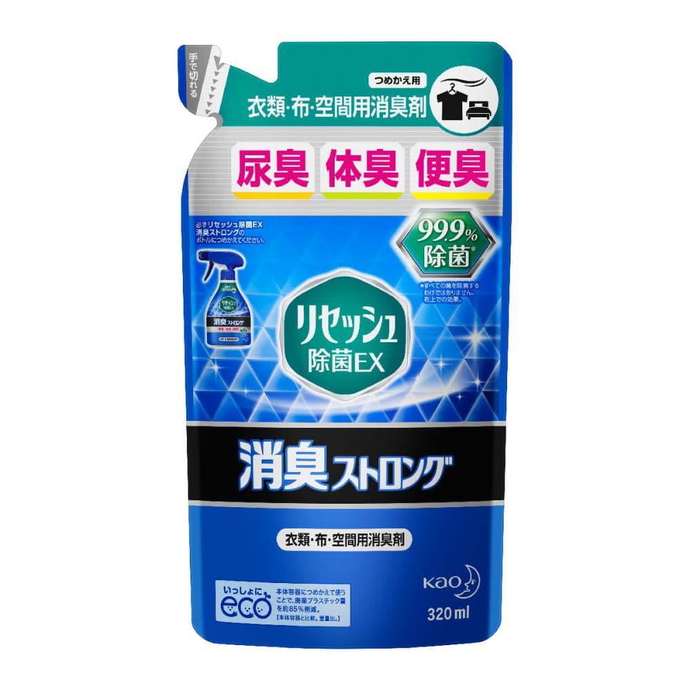 花王　リセッシュ消臭ストロング　詰め替え　３２０ｍＬ