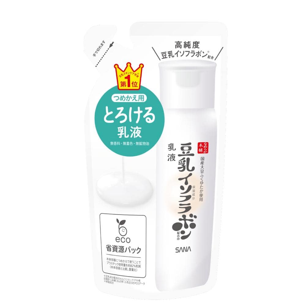 常盤薬品工業　サナ　なめらか本舗　乳液　ＮＣ　詰替用　１３０ｍＬ