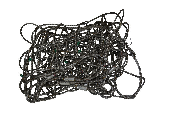 ワイヤーモッコタスキリング付　５シャク（ＡＩガタ）