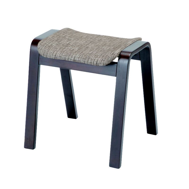 曲木スタッキングスツール　ダークブラウン　ＣＦ－４０６