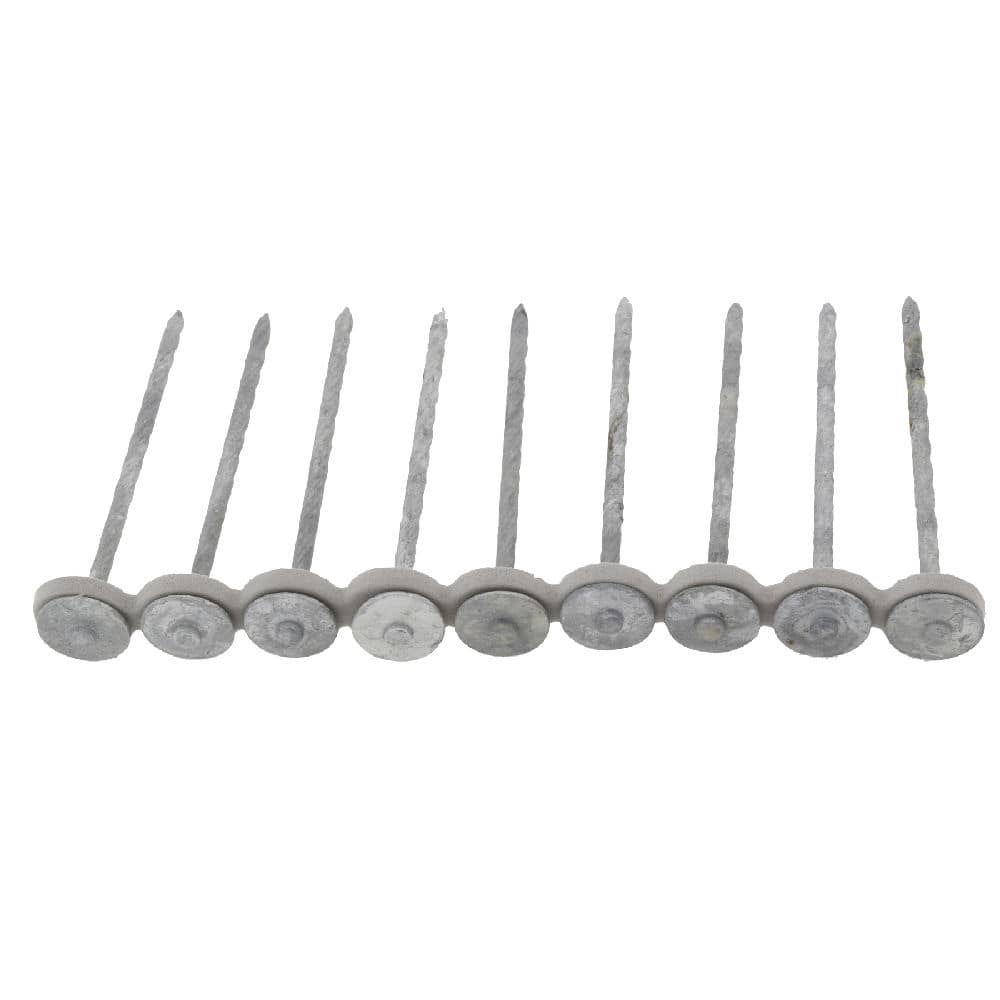 ドブめっき連結スクリュー傘釘箱　６５ｍｍ 　９本×３０連